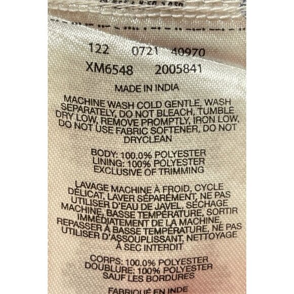 Columbia Men's Button Front Shirt Twisted Creek Size M Medium Blue White Stripe - Picture 5 of 7